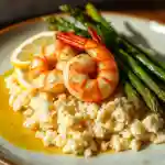 10 Surprising Gluten Free Mediterranean Recipes That will Transform Your Diet 2 Gluten free Mediterranean lemon shrimp with asparagus and cauliflower rice