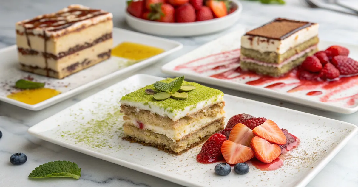 Creative limoncello tiramisu variations with different flavors

