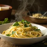5 Secrets to Perfect Garlic Butter Pasta (Ready in 15 Minutes!) 2 Perfect garlic butter pasta with fresh herbs in rustic bowl