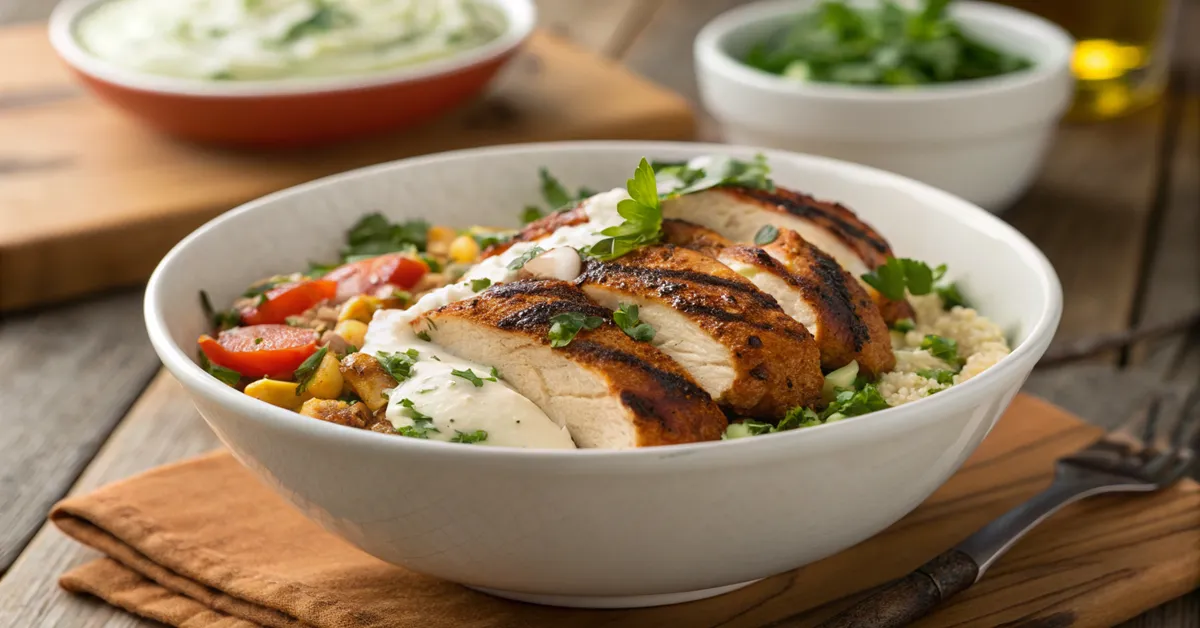 Recipes 5 7 Game-Changing Secrets for the Ultimate Mediterranean Chicken Bowl (Guests Always Ask for Seconds!)