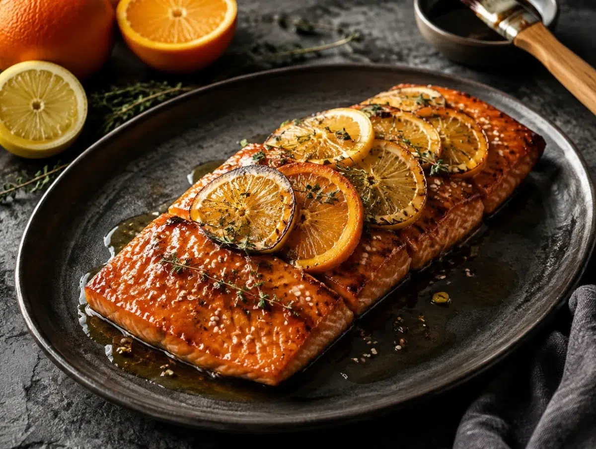 3185 citrus glazed salmon