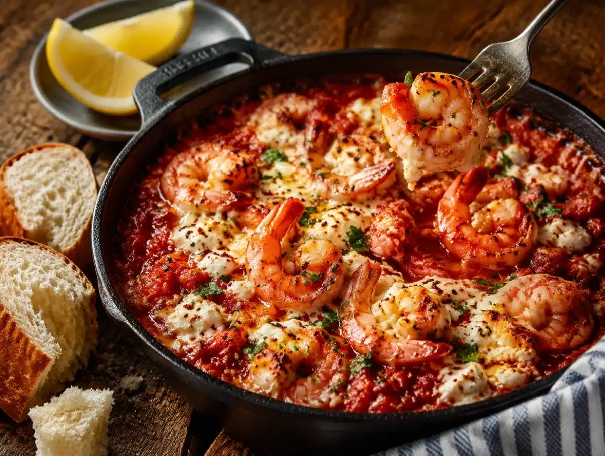 3407 shrimp saganaki
