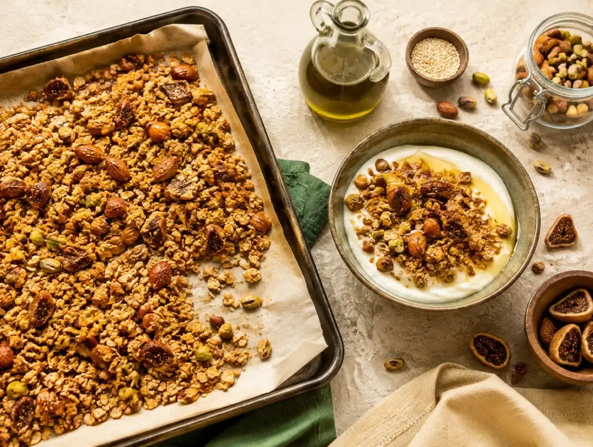 3911 olive oil granola